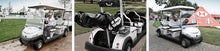 將圖片載入圖庫檢視器 『全新款』GreenMan GVG6 六人座電動高爾夫球接駁車+鋰鐵電池動力模組
